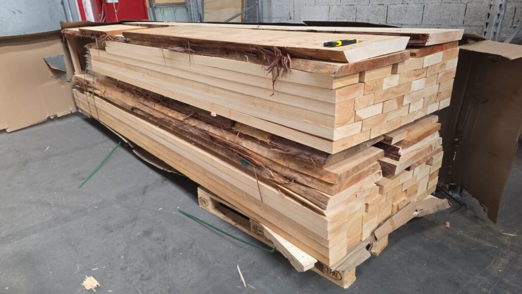 Hinoki beams